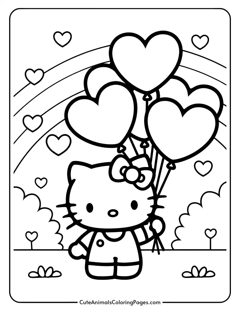Hello Kitty coloring page 31
