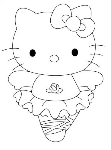 Hello Kitty coloring page 36