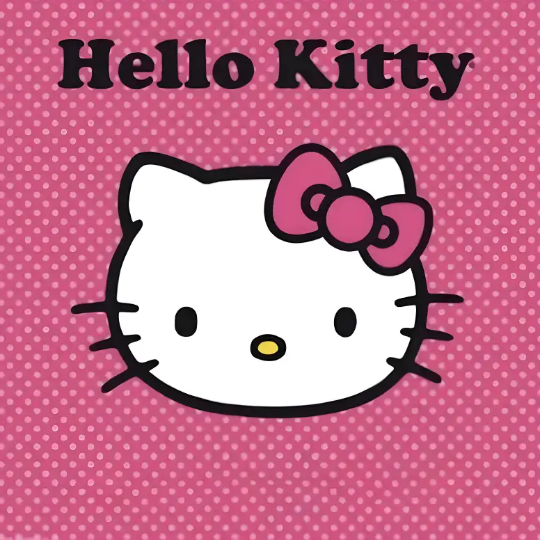 Hello Kitty coloring pages logo